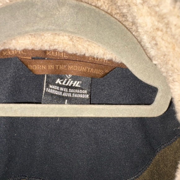 Kuhl Aspenwurxs Olive Fleece Sherpa Full Zip Jacket Mens Size L - Picture 8 of 10